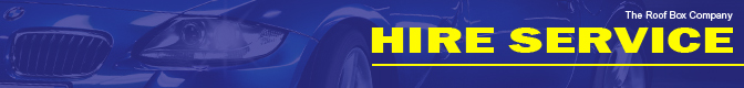 The Roof Box Company: Hire Service The Roof Box Company: Hire Service